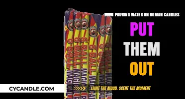 Pouring Water on Roman Candles: Effective Extinguishing Method or Myth?