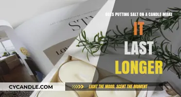 Salt on Candles: Does It Extend Burn Time? Myth or Fact?