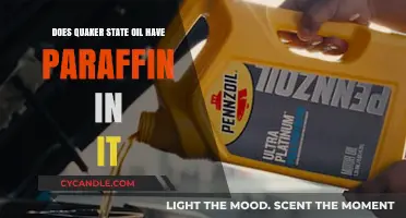 Does Quaker State Oil Contain Paraffin? Unveiling the Truth