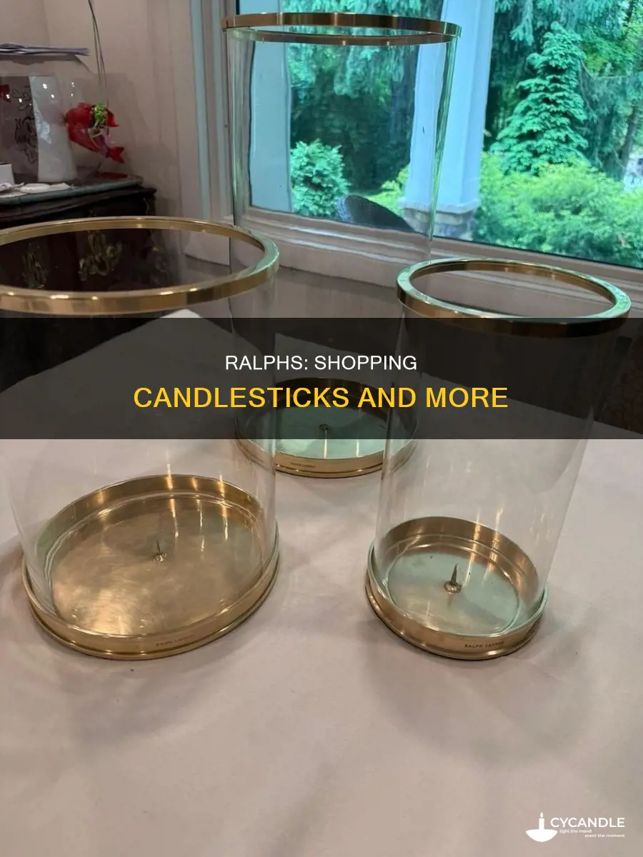 does ralphs sell candle sticks