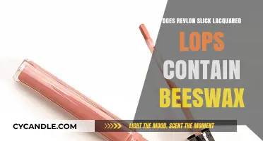 Revlon Slick Lacquared Lips: Beeswax Content Revealed