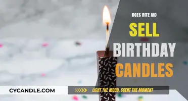Where to Get Birthday Candles: Rite Aid Edition
