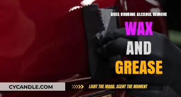 Rubbing Alcohol: Effective Solution for Removing Wax and Grease?