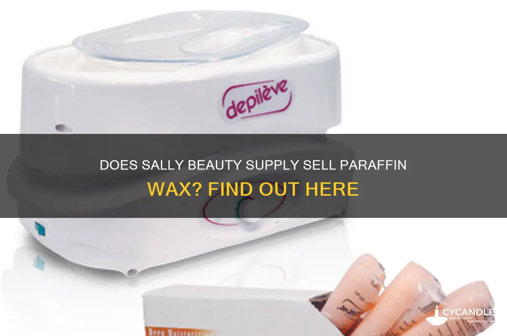 does sally beauty supply sell paraffin wax