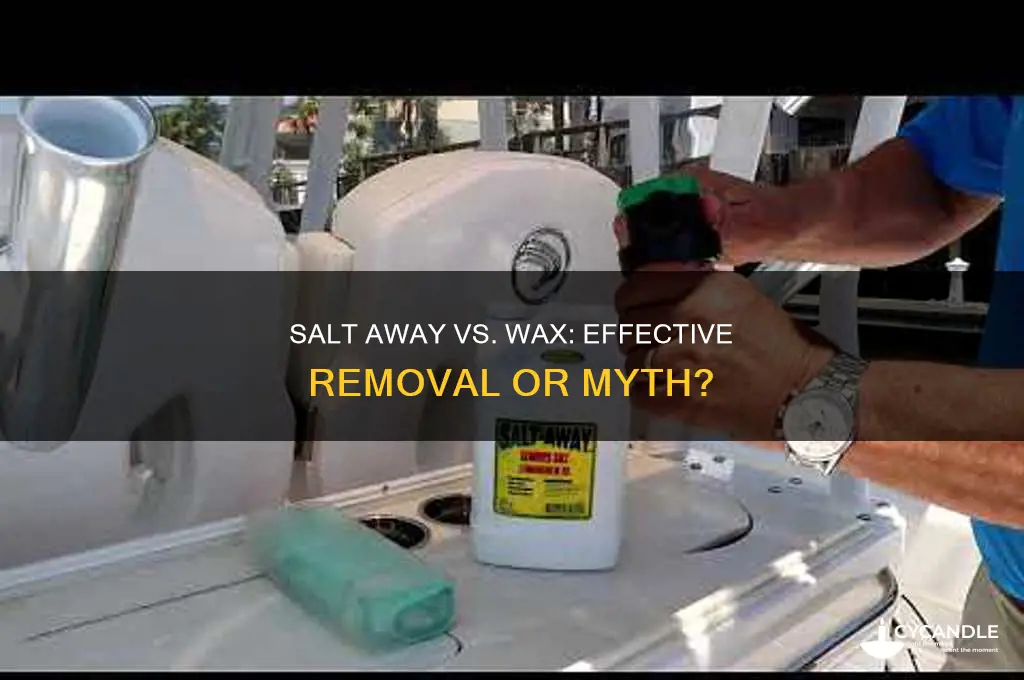 does salt away remove wax