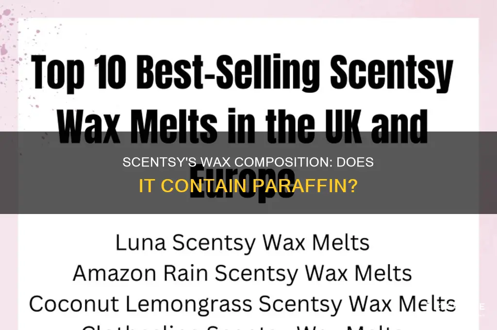 does scentsy have paraffin