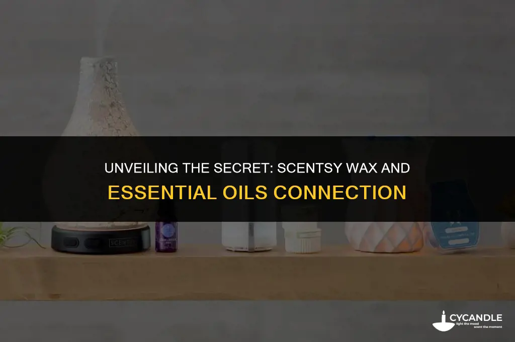 does scentsy wax use essential oils