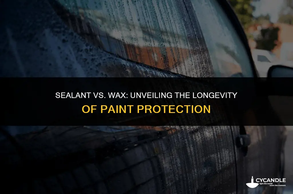 does sealant last longer than wax