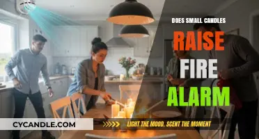 Small Candles and Fire Alarms: What's the Risk?