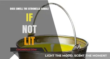 Citronella Candles: Scent Without Flame?