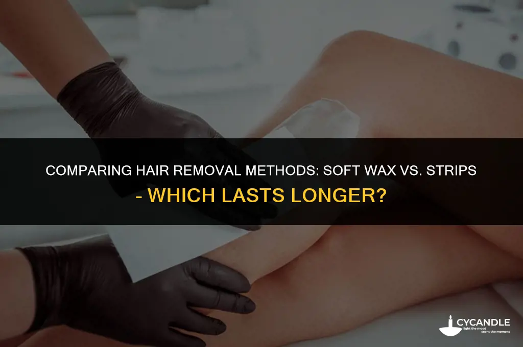does soft wax last longer than strips