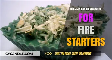 Soy Candle Wax as Fire Starters: Effective or Overhyped?