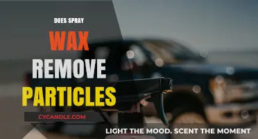 Can Spray Wax Effectively Remove Particles from Your Car's Surface?