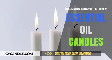 How Stearic Acid Affects Hot Throw Essential Oil Candles