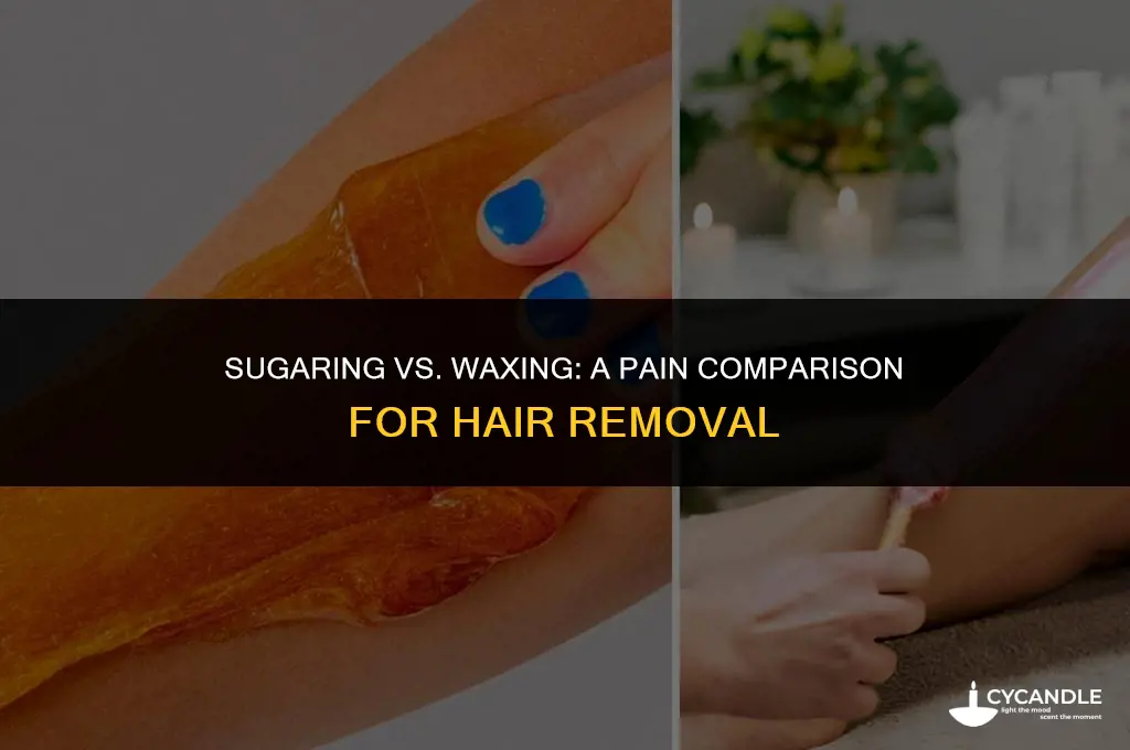 does sugaring hurt as much as waxing