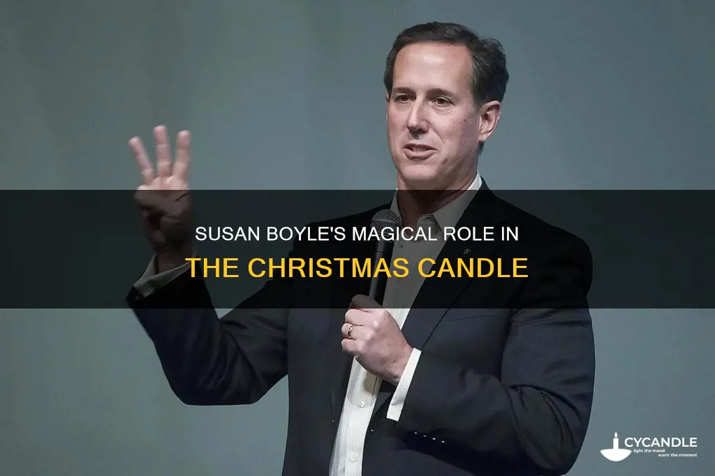 does susan boyle star in the christmas candle