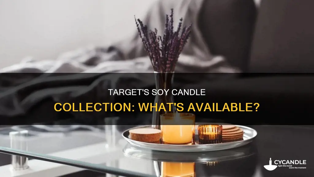 does target carry soy candles