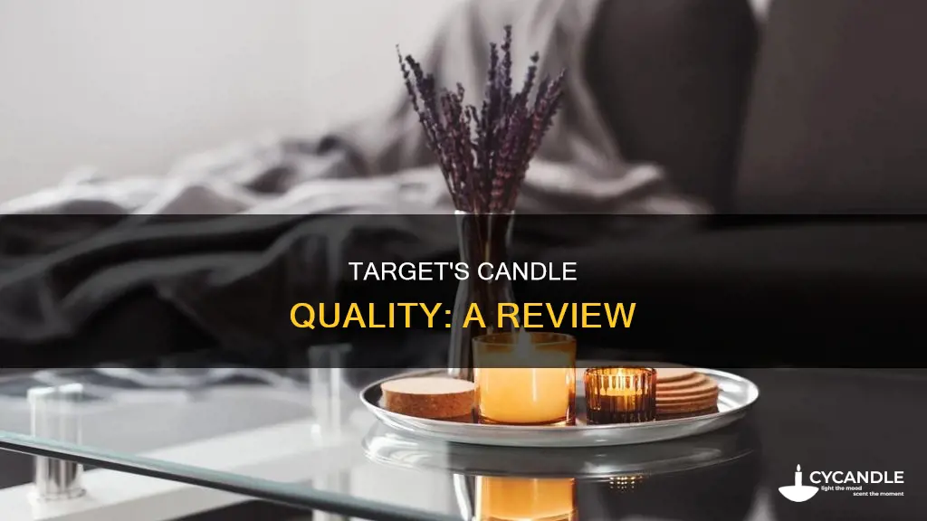 does target have good candles