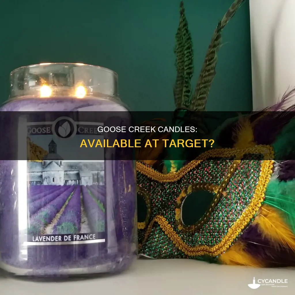 does target sell goose creek candles