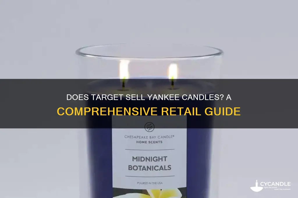 does target sell yankee candles