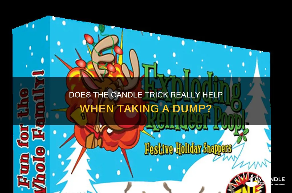 does tbe candle thing when taking a dump work