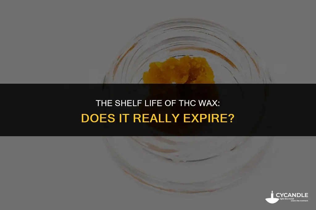 does thc wax expire