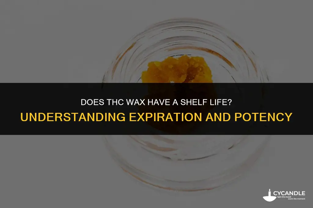 does thc wax get expired