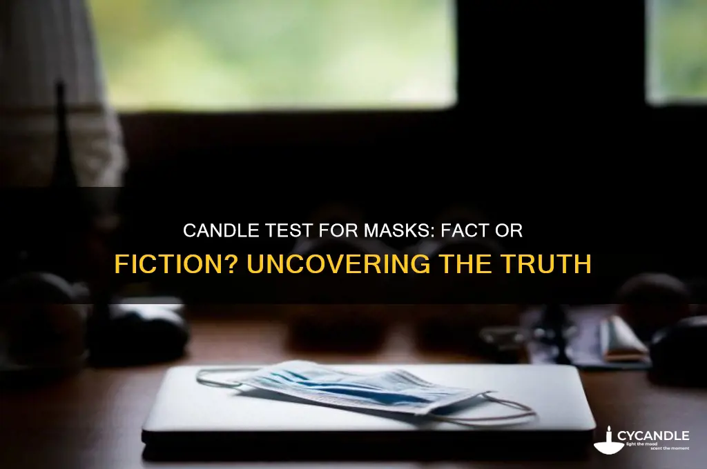 does the candle test work for masks