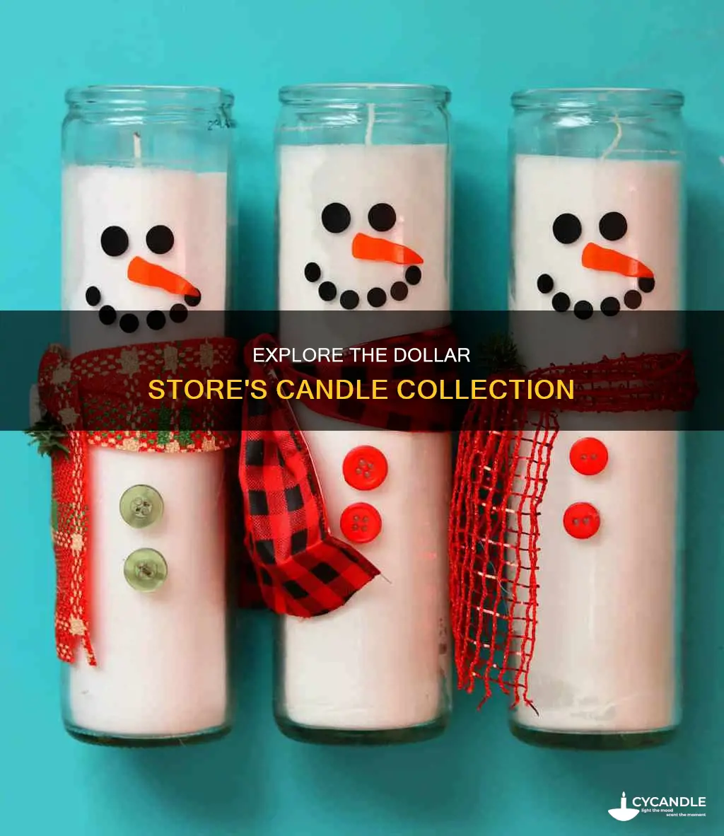 does the dollar store have candles