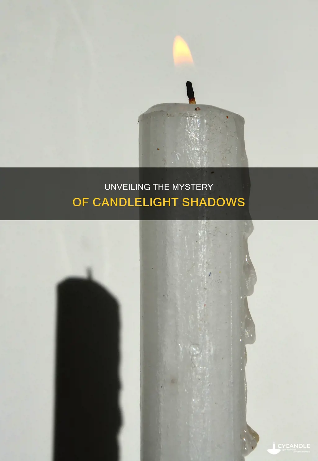 does the flame from a candle cast a shadiw