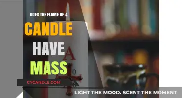 The Intriguing Mass of Candle Flames