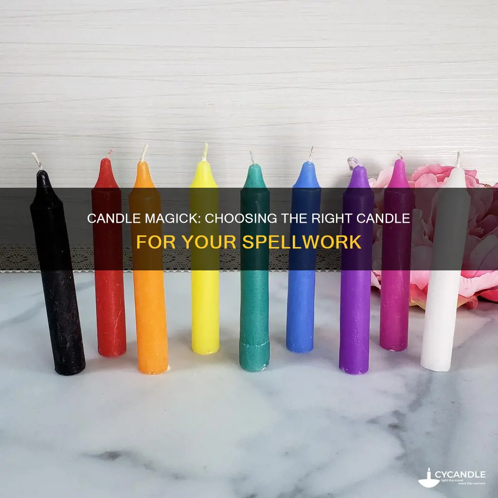 does the kind of candle matter in magick
