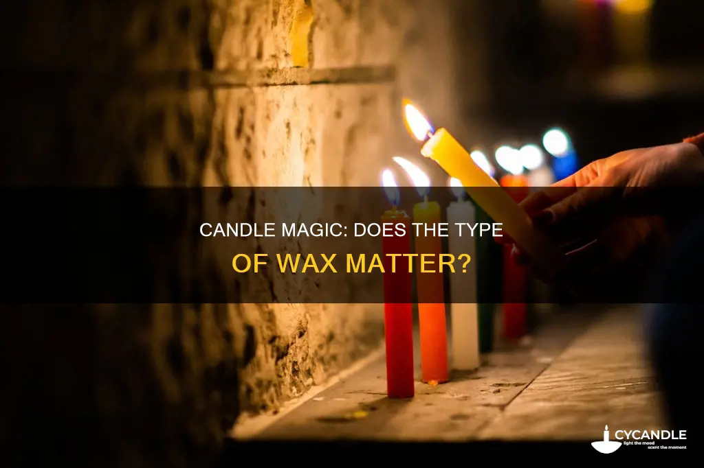 does the kind of candle matter in majick