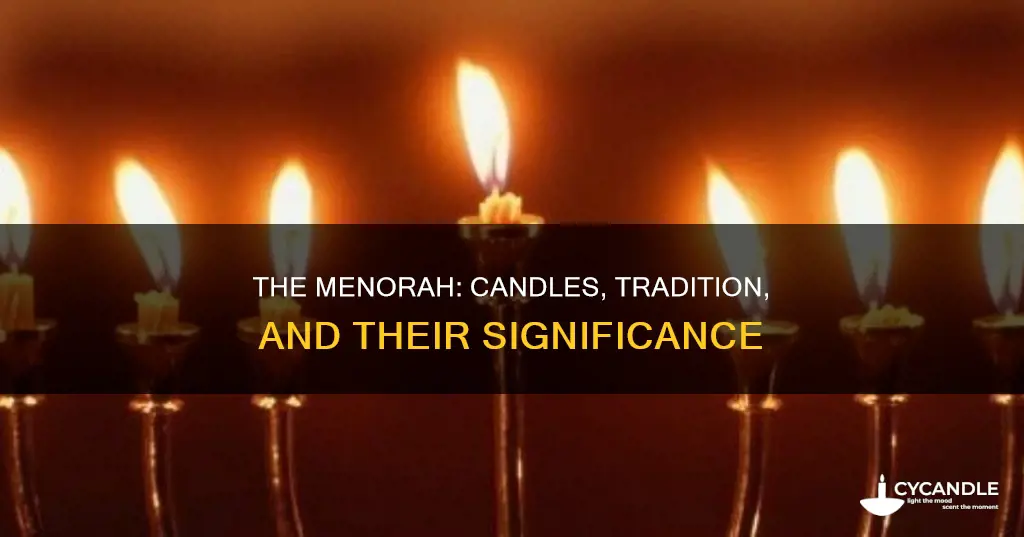 does there have to be candles on the menorah