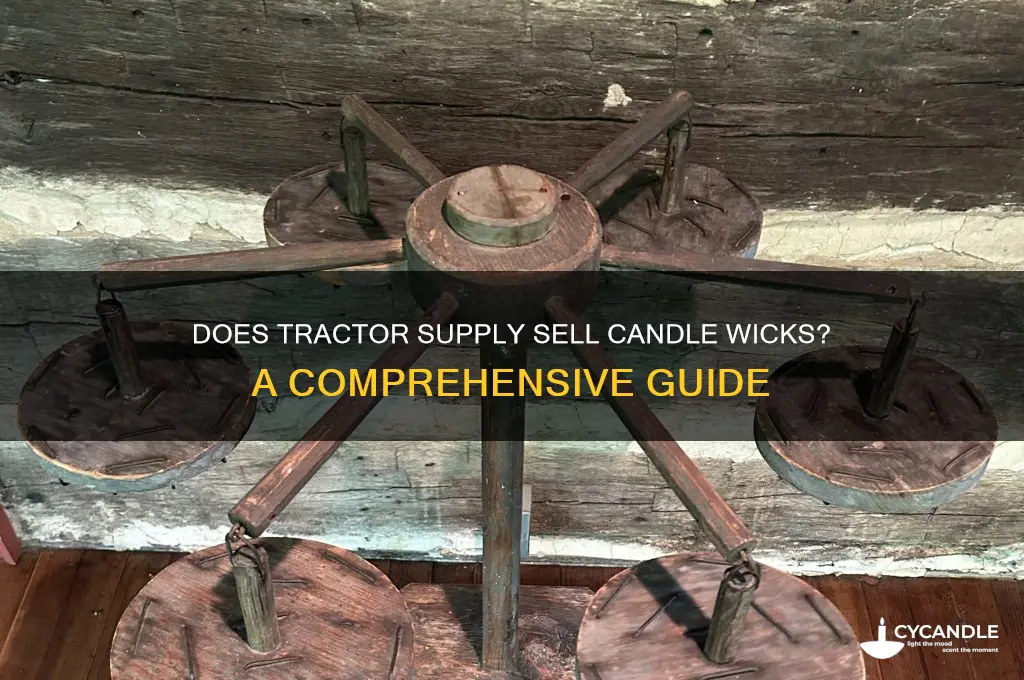 does tractor supply sell candle wicks