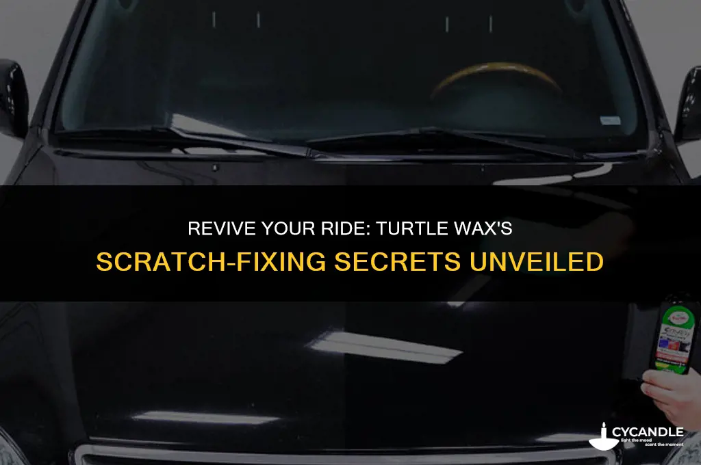 does turtle wax get rid of scratches