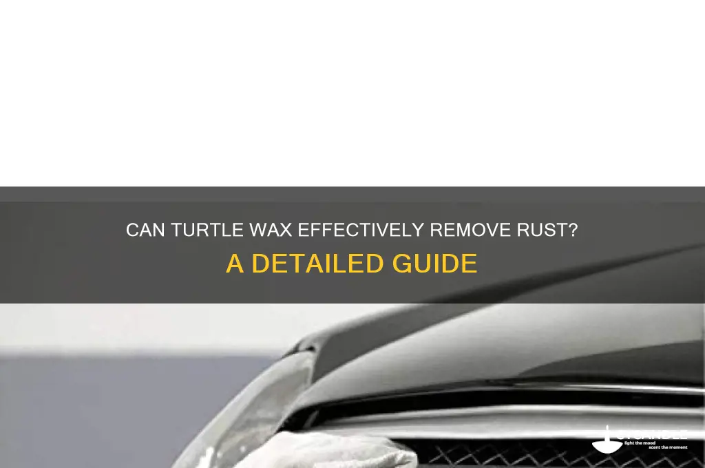 does turtle wax remove rust
