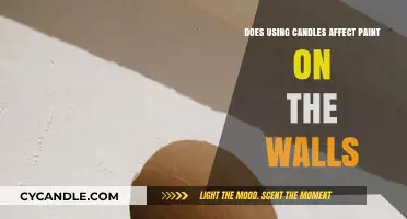 Candle Use and Wall Paint: Uncovering the Impact on Your Walls