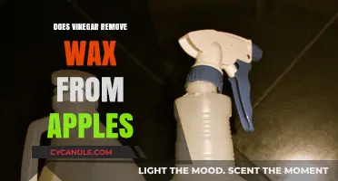 Vinegar's Power: Can It Effectively Remove Wax from Apples?
