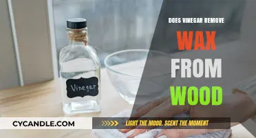 Vinegar's Power: Effective Wax Removal from Wood Surfaces?
