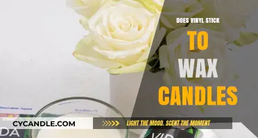 Can Vinyl Adhere to Wax Candles? A Crafting Experiment Revealed
