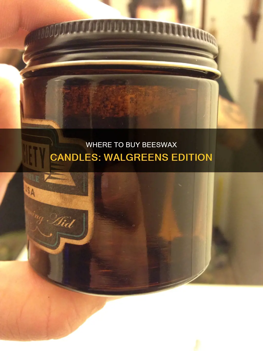 does walgreens sell beeswax candles