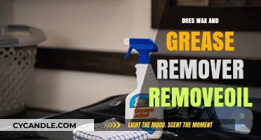 Can Wax and Grease Remover Effectively Eliminate Oil Stains?