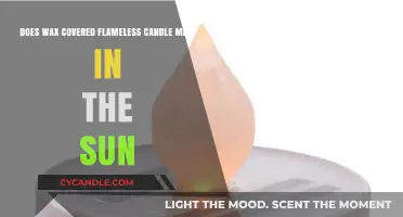 Can Wax-Covered Flameless Candles Melt in Direct Sunlight?