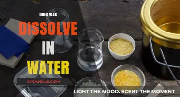 Does Wax Dissolve in Water? Exploring Solubility and Science