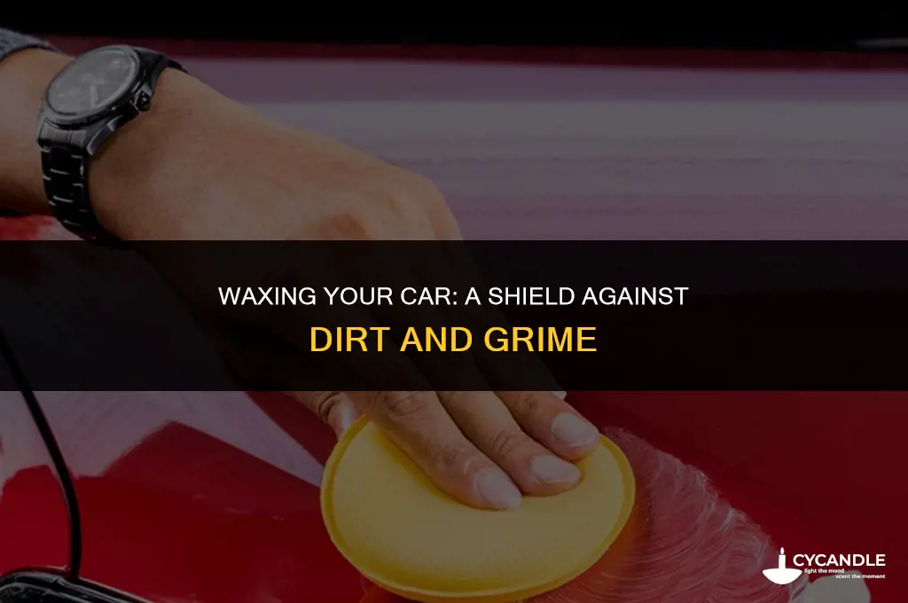 does wax keep car cleaner