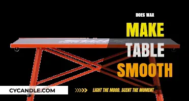 Can Wax Smoothen Your Table? Exploring Its Polishing Effects