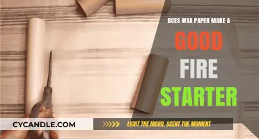 Wax Paper as Fire Starter: Effective or Risky Method?