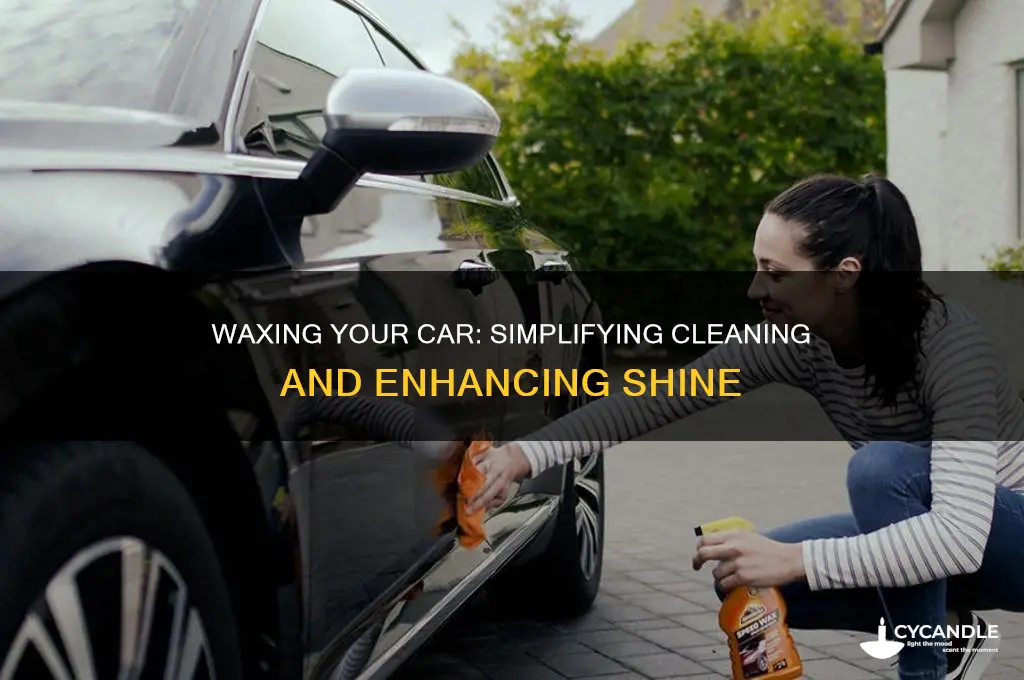 does waxing a car make it easier to clean