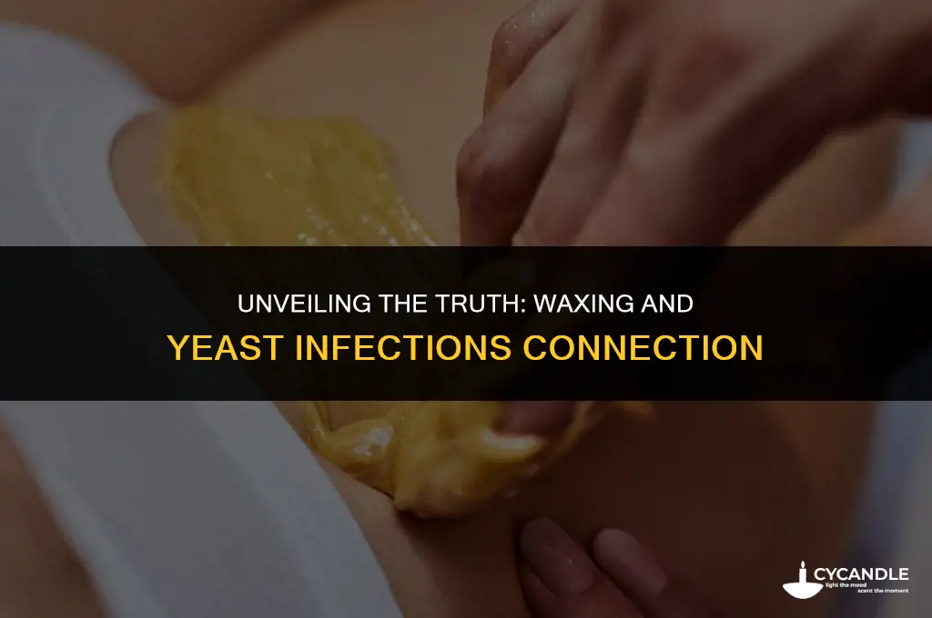 does waxing cause yeast infections